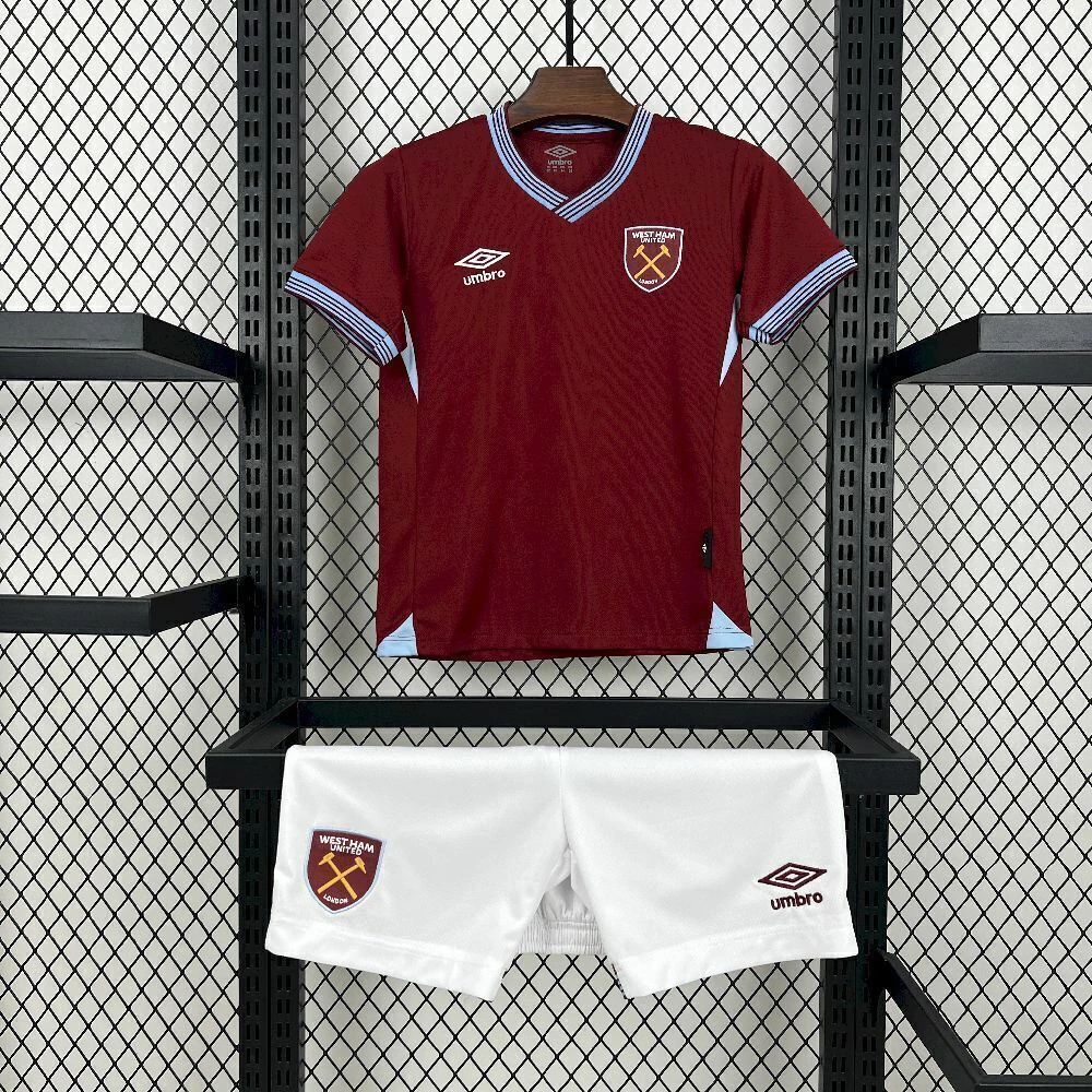 Kids Fan Jersey West Ham I 25/26 - Umbro
