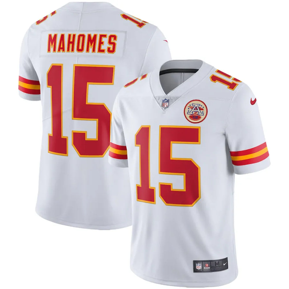 Camisa FUSE Limited Kansas City Chiefs Branca - Patrick Mahomes #15