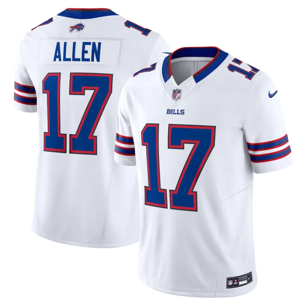 Jersey FUSE Limited Buffalo Bills White - Josh Allen #17
