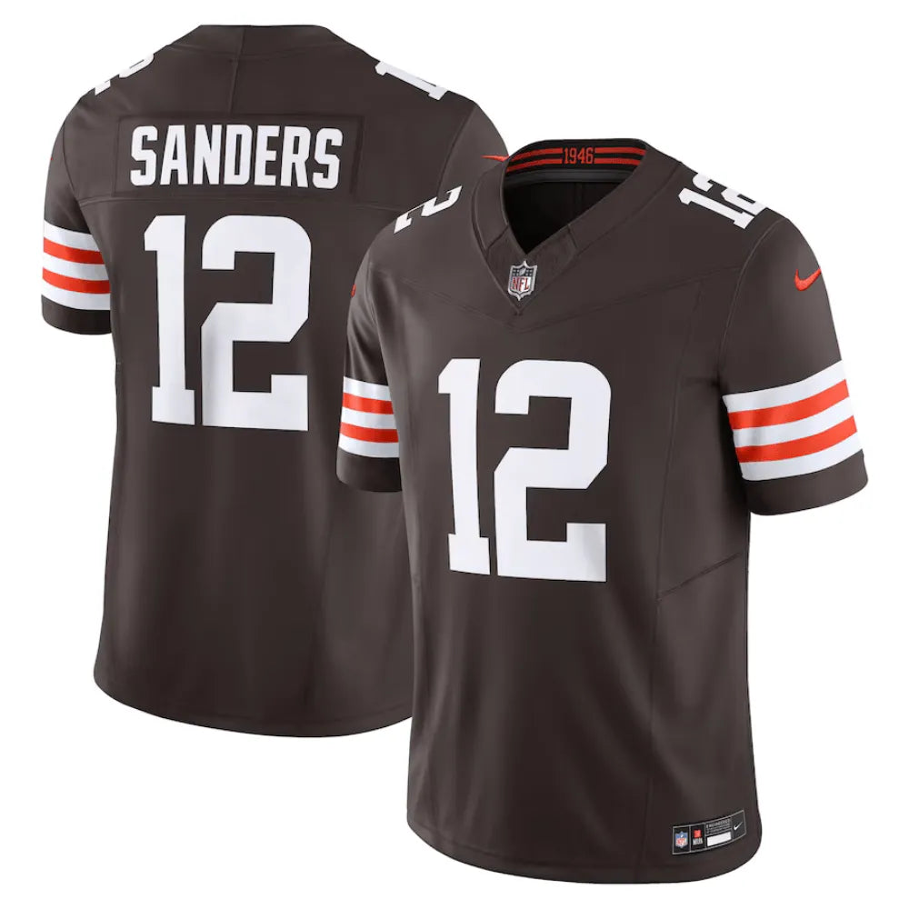 Camisa FUSE Limited Cleveland Browns Marrom - Shedeur Sanders #12