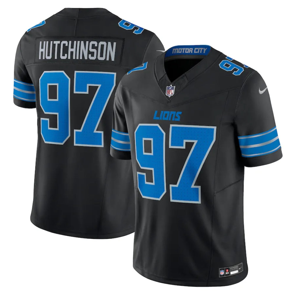 Jersey FUSE Limited Detroit Lions Black - Aidan Hutchinson #97
