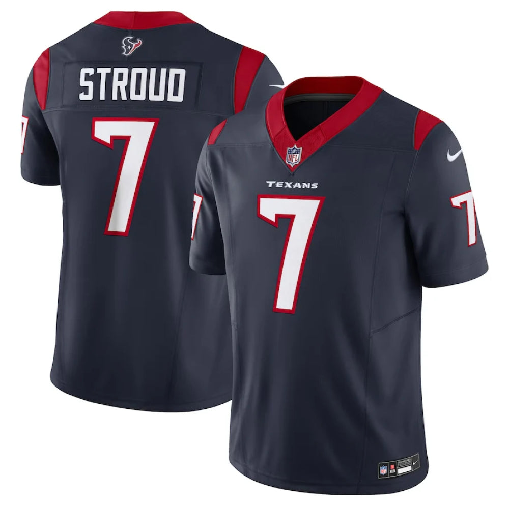 Camisa FUSE Limited Houston Texans Azul Marinho - CJ Stroud #7