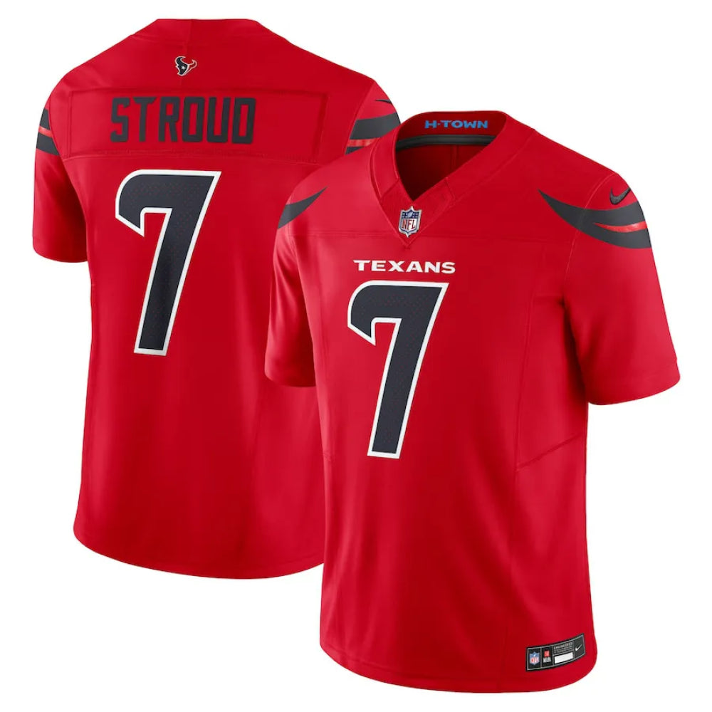 Camisa FUSE Limited Houston Texans Vermelha - CJ Stroud #7