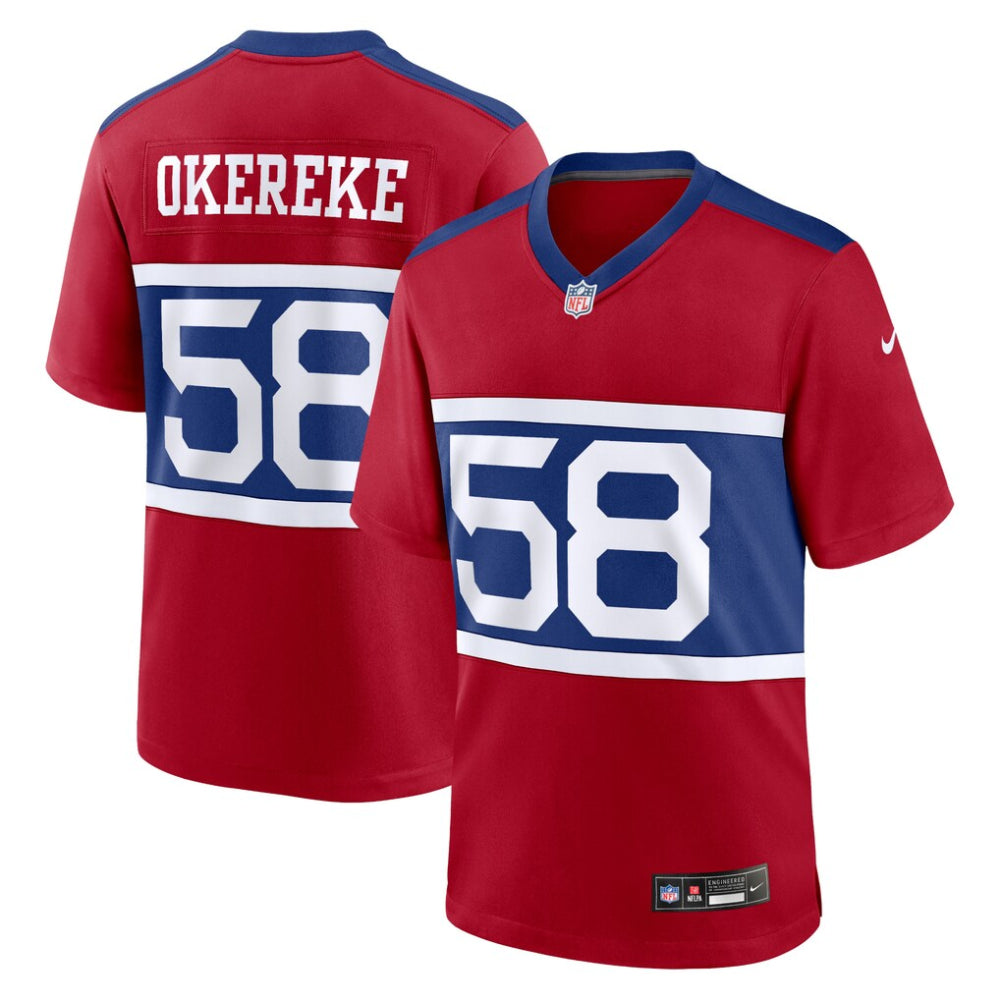 Jersey FUSE Limited New York Giants Red - Bobby Okereke #58