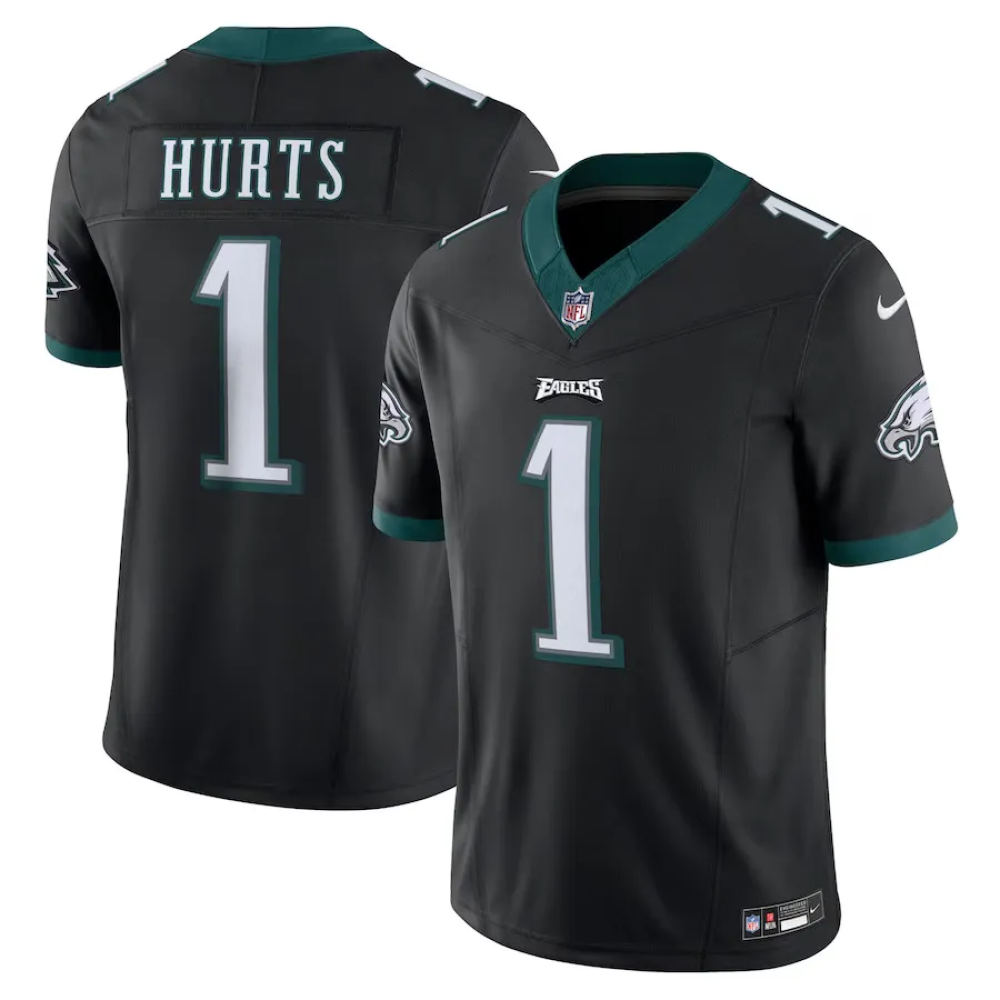 Jersey FUSE Limited Philadelphia Eagles Black - Jalen Hurts #1