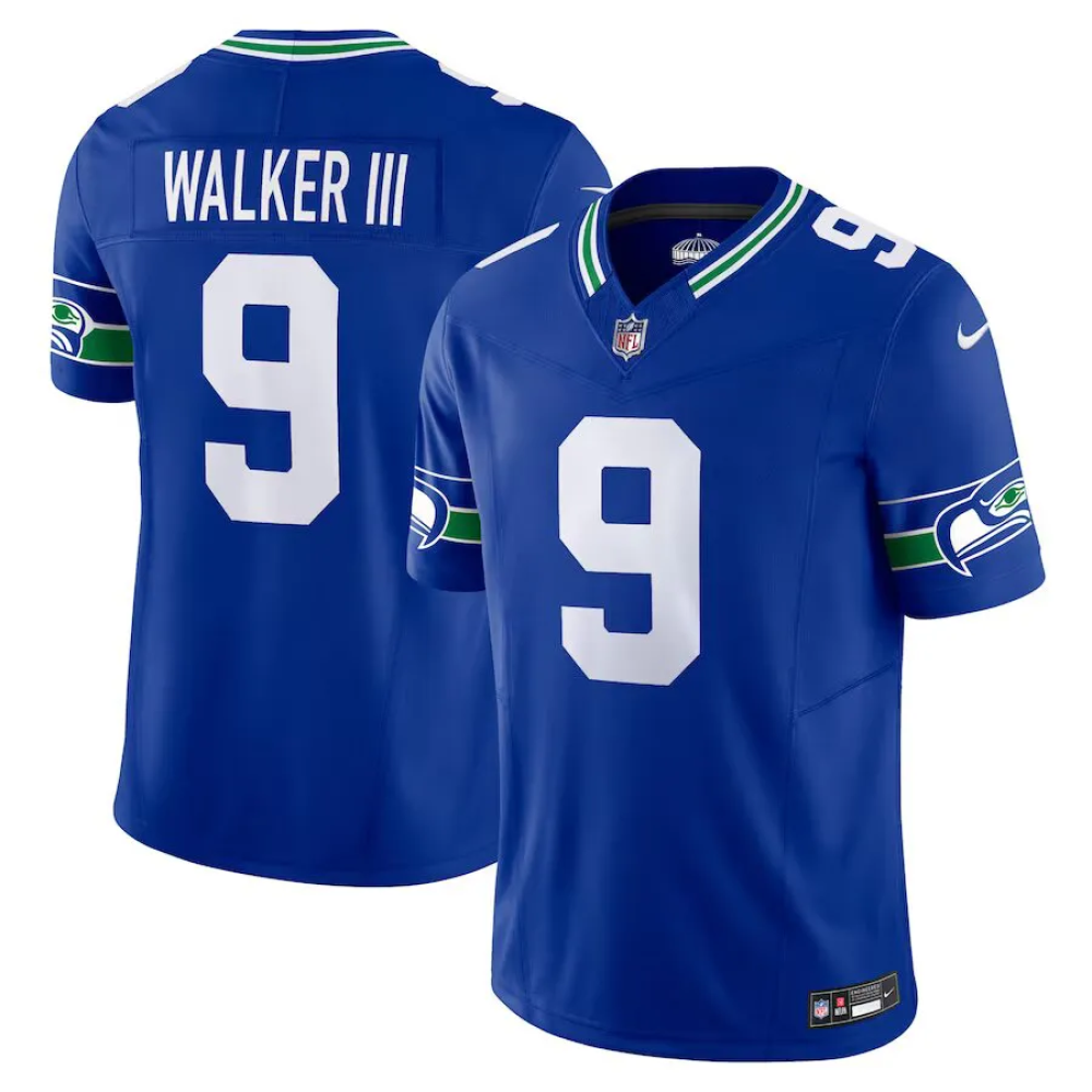 Jersey FUSE Limited Seattle Seahawks Blue - Kenneth Walker III #9