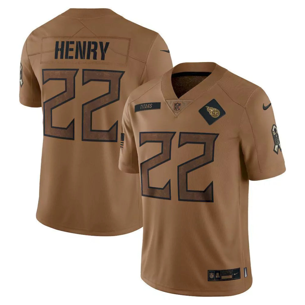 Camisa FUSE Limited Tennessee Titans Marrom - Derrick Henry #22