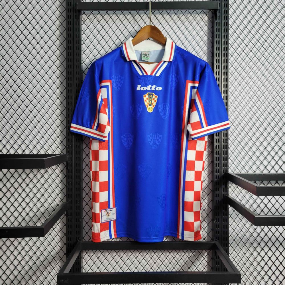 Fan Jersey Retro Croatia II 1998 - Lotto