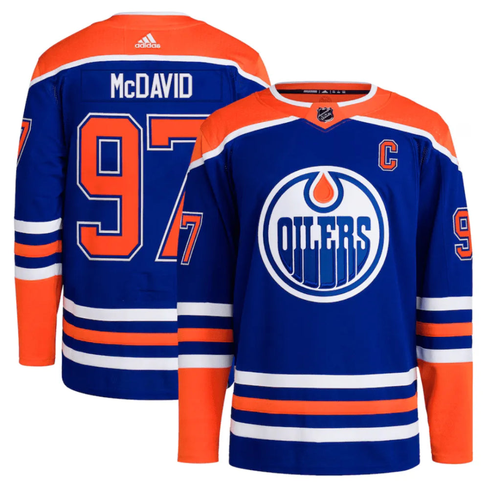 Jersey Fan Edmonton Oilers Blue - Connor McDavid #97