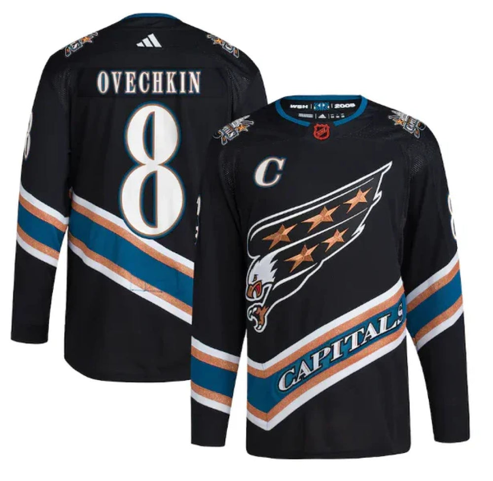 Jersey Fan Washington Capitals Black - Alexander Ovechkin #8