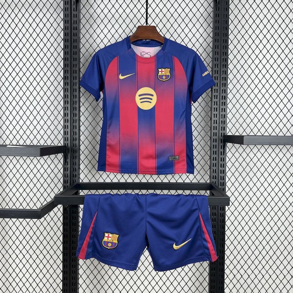 Kids Fan Jersey Barcelona I 25/26 - Nike