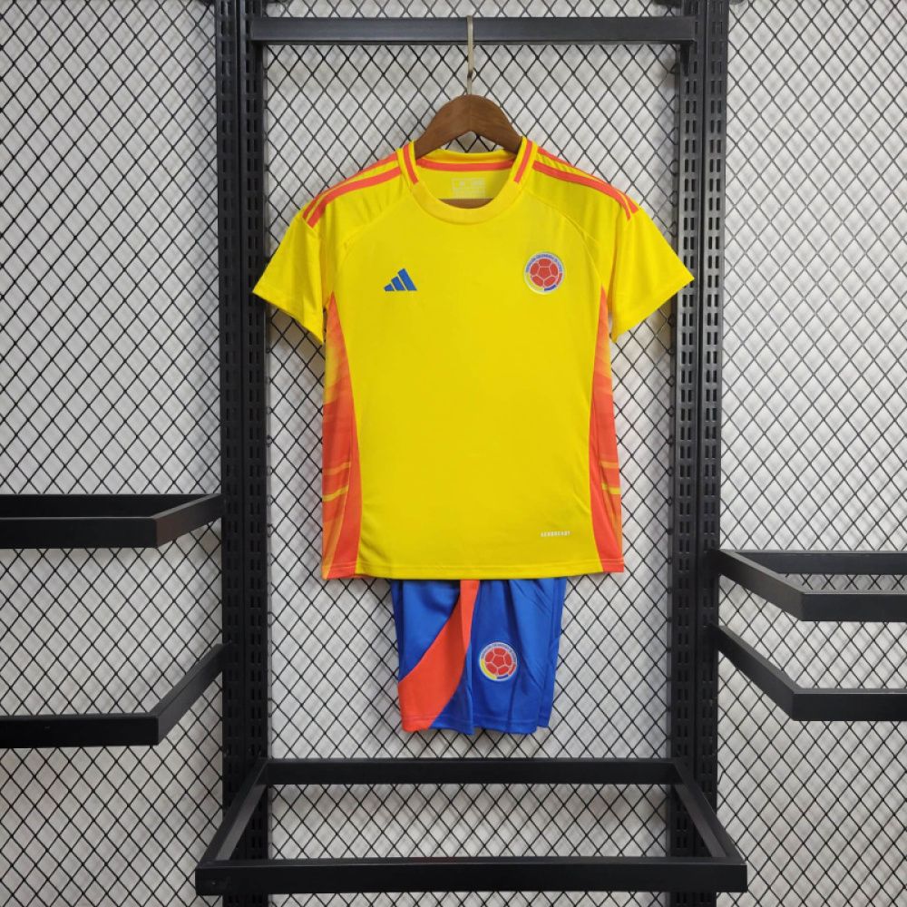 Kids Fan Jersey Colombia I 2024 - Adidas