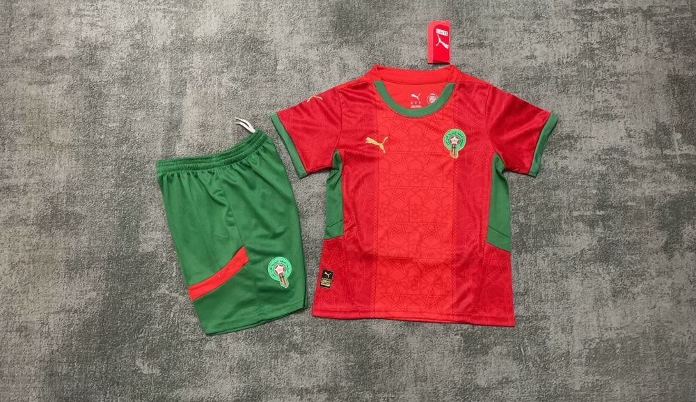 Kids Fan Jersey Morocco I 2024 - Puma
