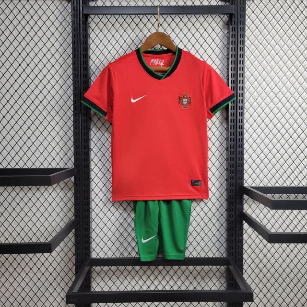 Kids Fan Jersey Portugal I 2024 - Nike