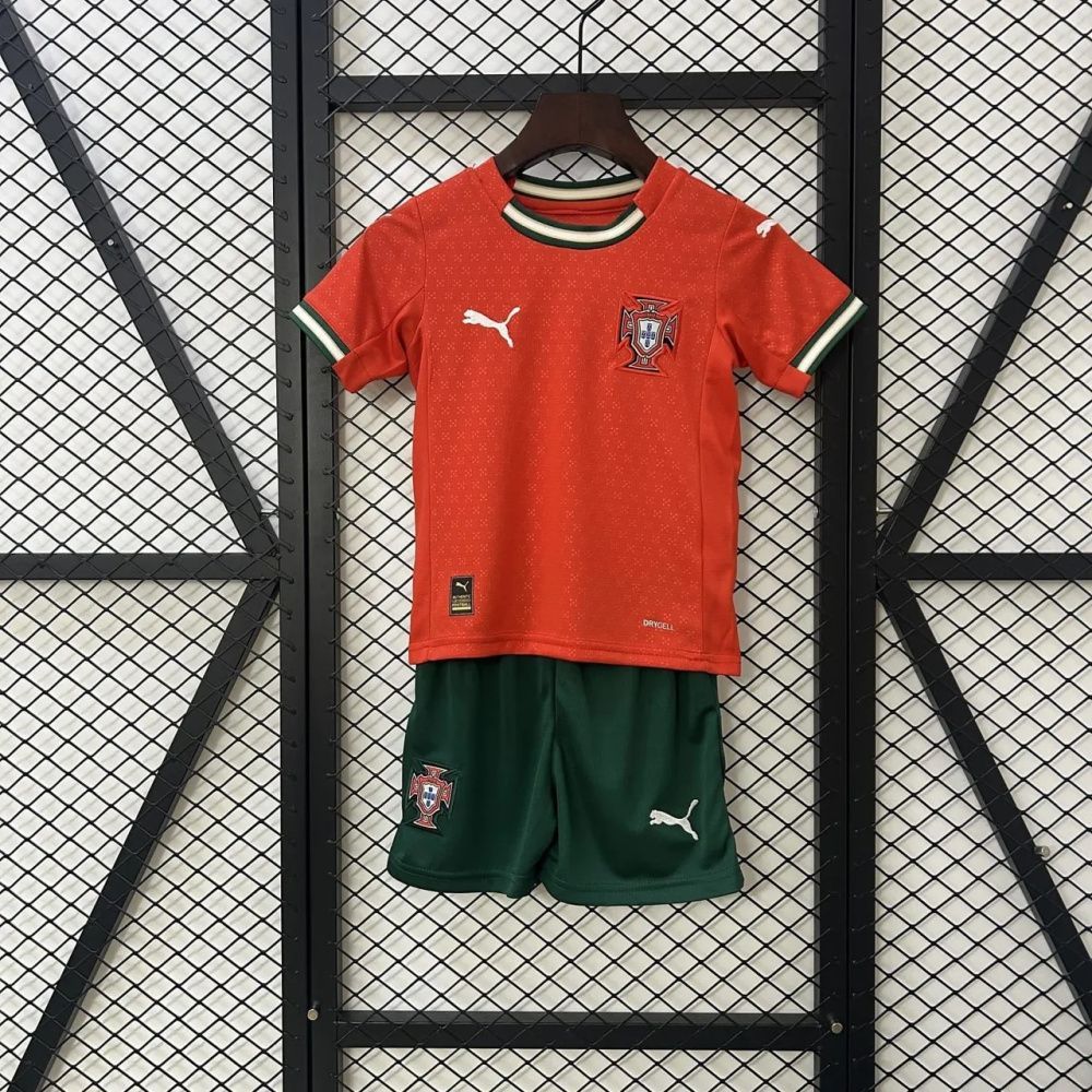 Kids Fan Jersey Portugal I 2025 - Puma