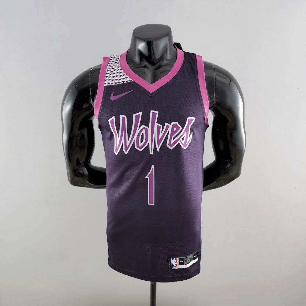 Swingman Jersey Timberwolves City Edition 23/24 - Anthony Edwards #1