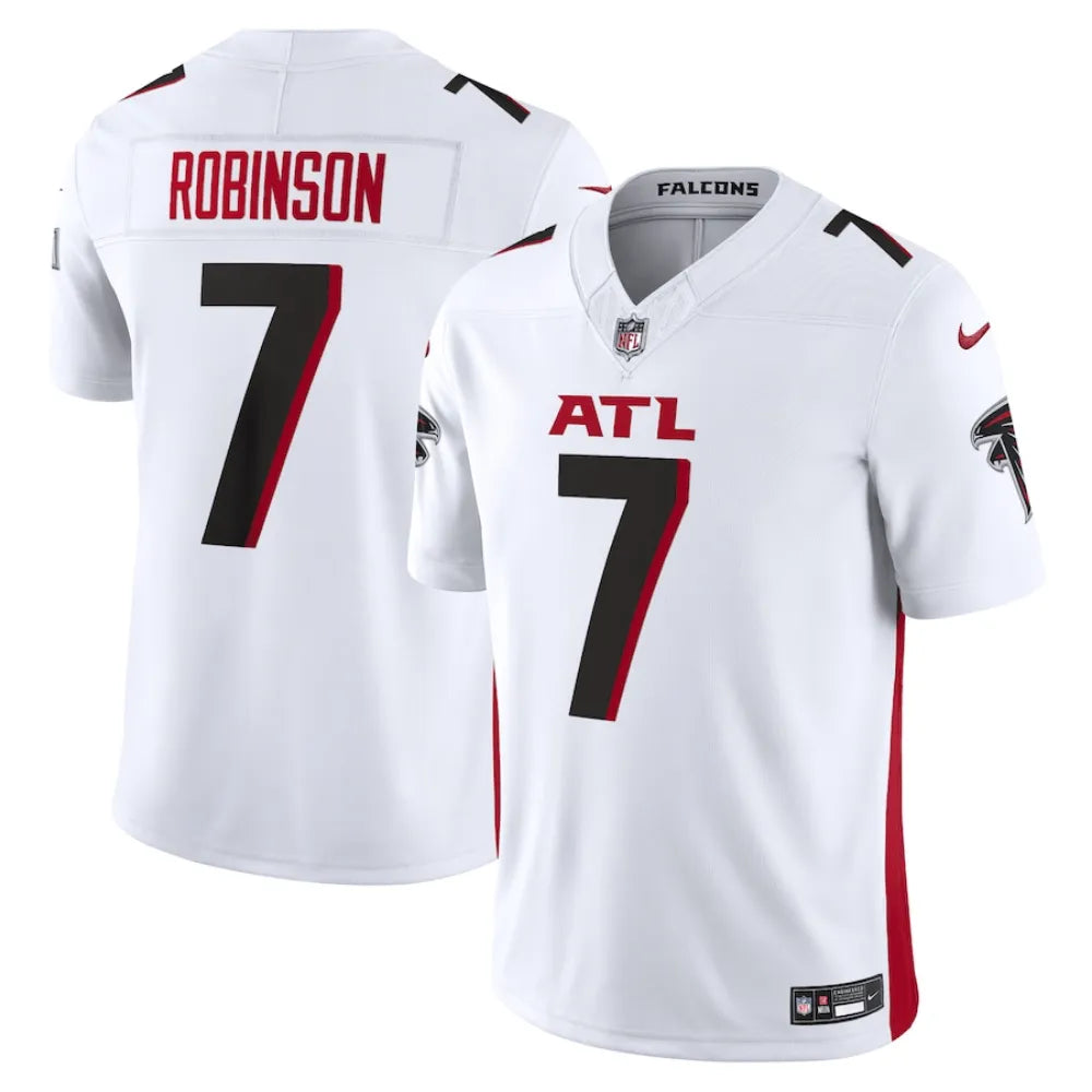 Camisa FUSE Limited Atlanta Falcons Branca - Bijan Robinson #7