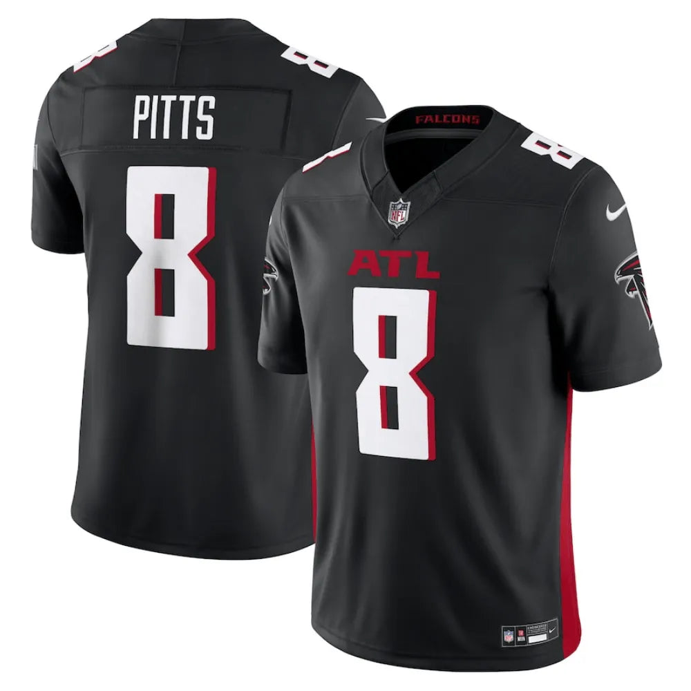 Camisa FUSE Limited Atlanta Falcons Alternativa Preta - Kyle Pitts #8