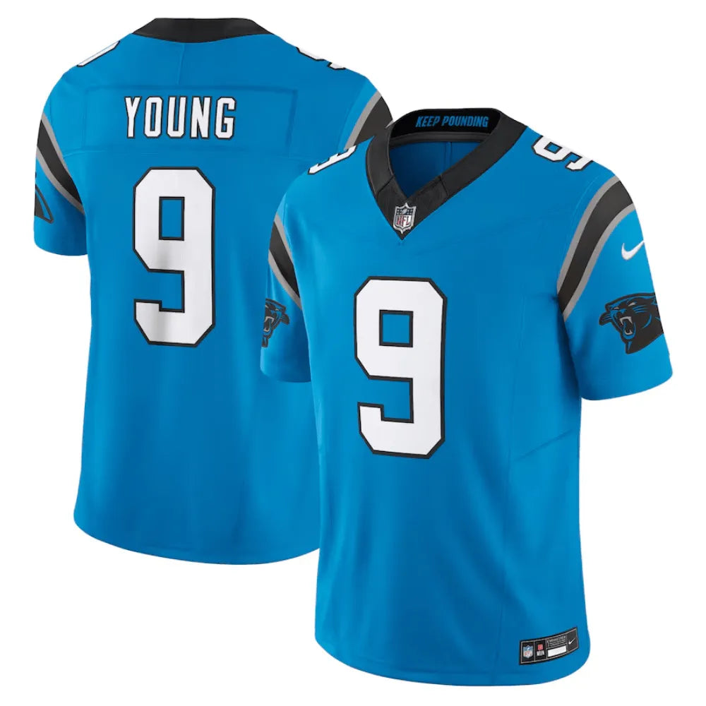 Camisa FUSE Limited Carolina Panthers Azul - Bryce Young #9