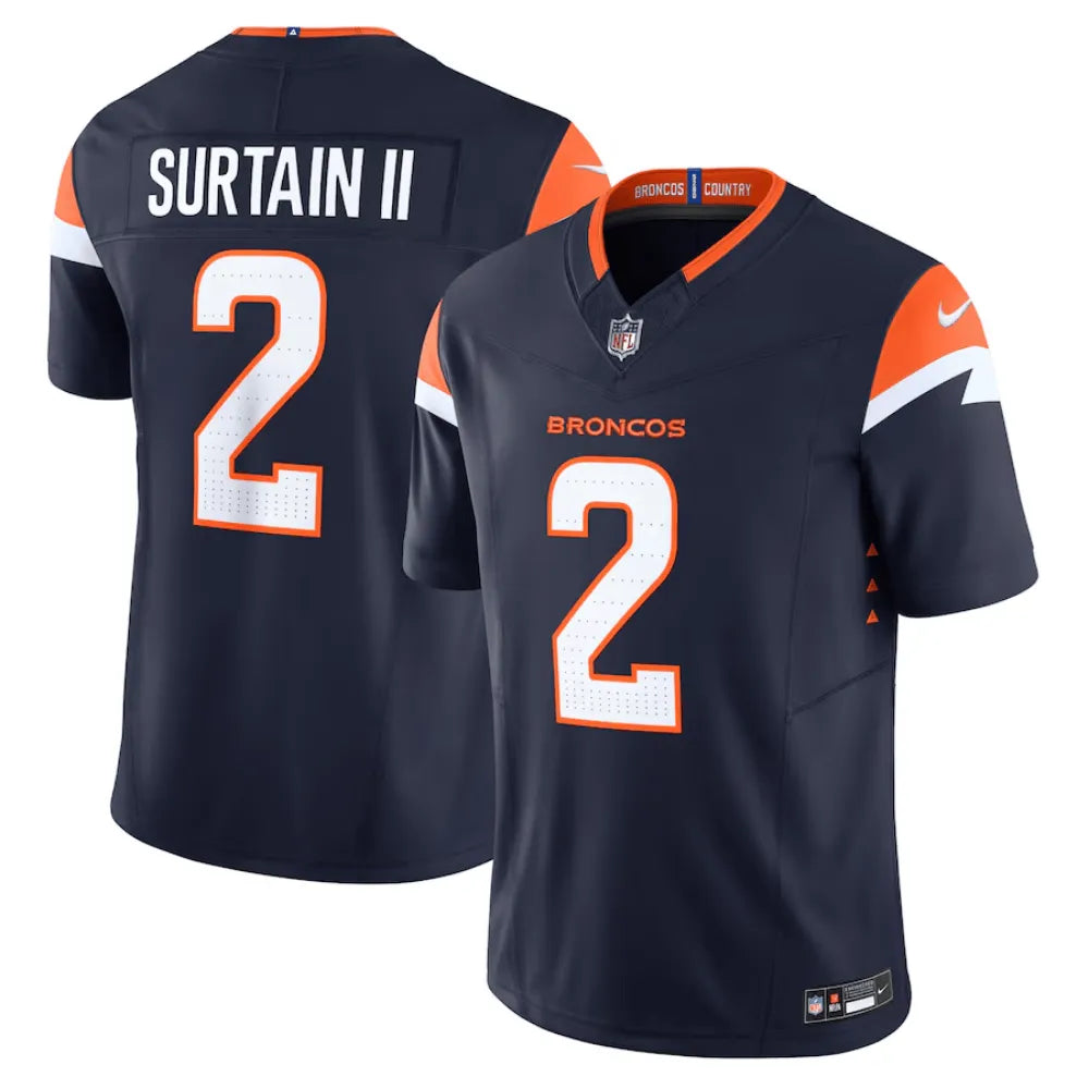 Jersey FUSE Limited Denver Broncos Blue - Patrick Surtain II #2