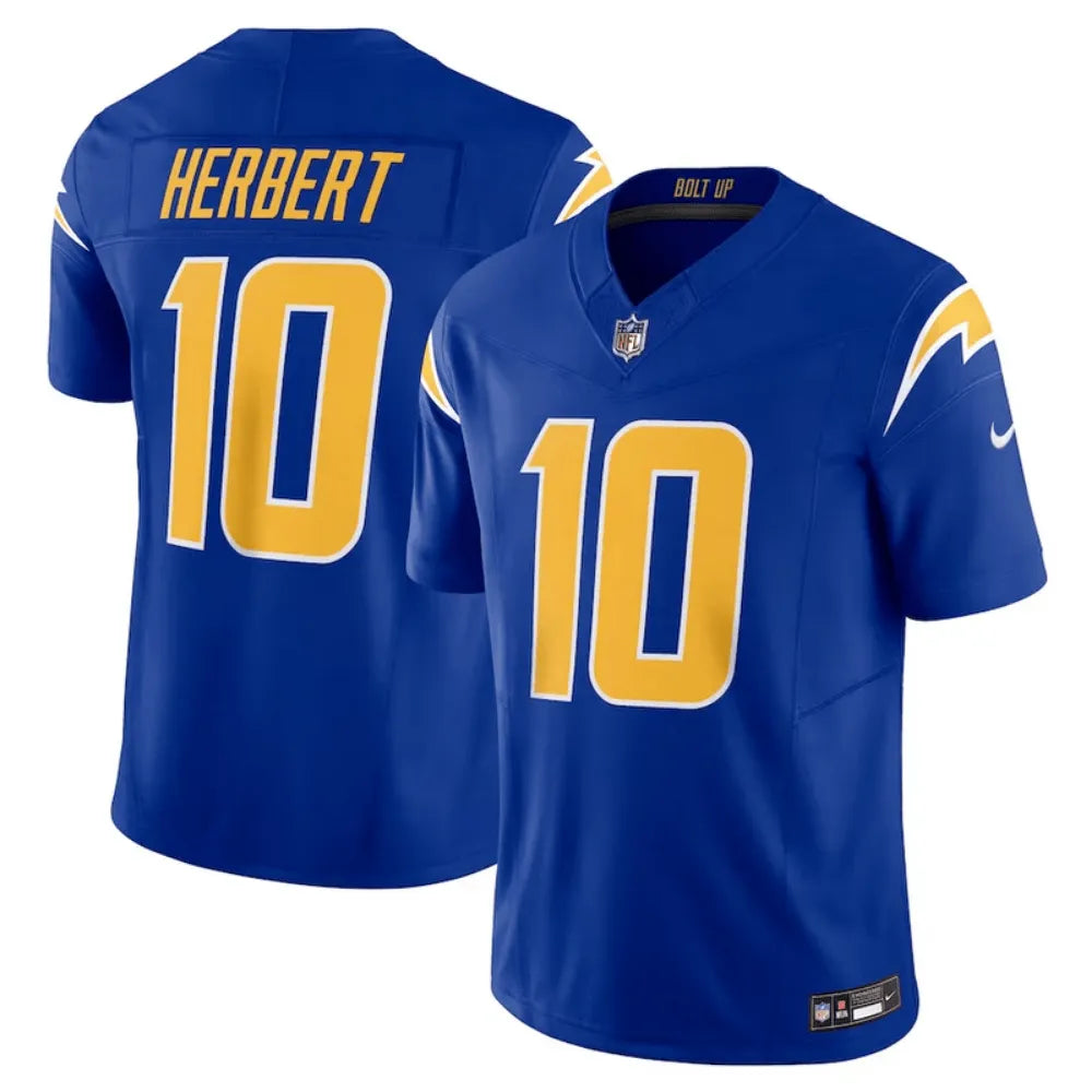 Jersey FUSE Limited Los Angeles Charges Blue - Justin Herbert #10