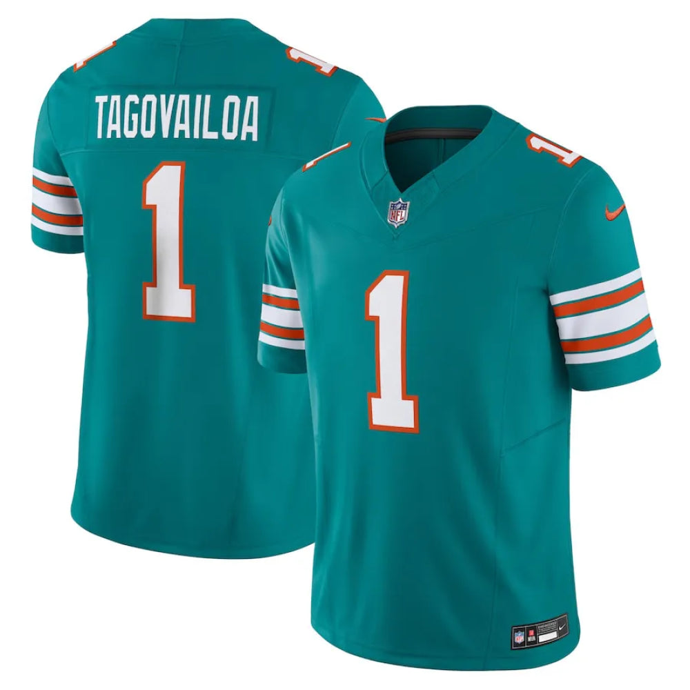 Jersey FUSE Limited Miami Dolphins Cyan - Tua Tagovailoa #1