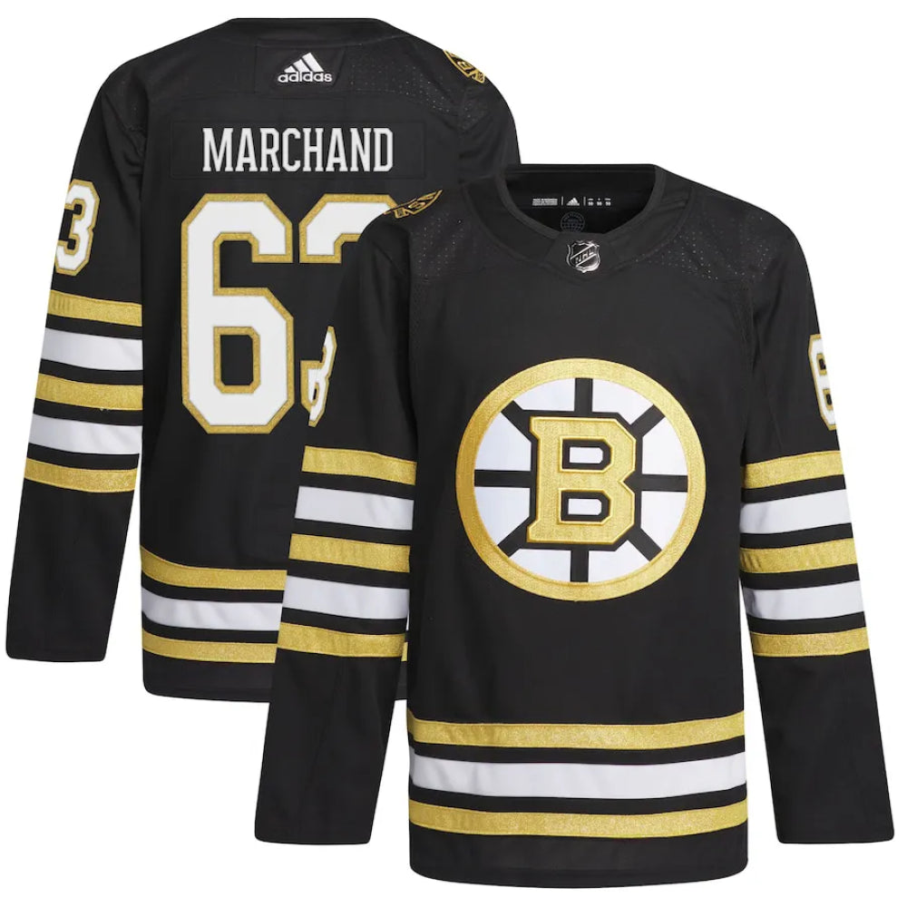 Jersey Fan Boston Bruins Black - Brad Marchand #63