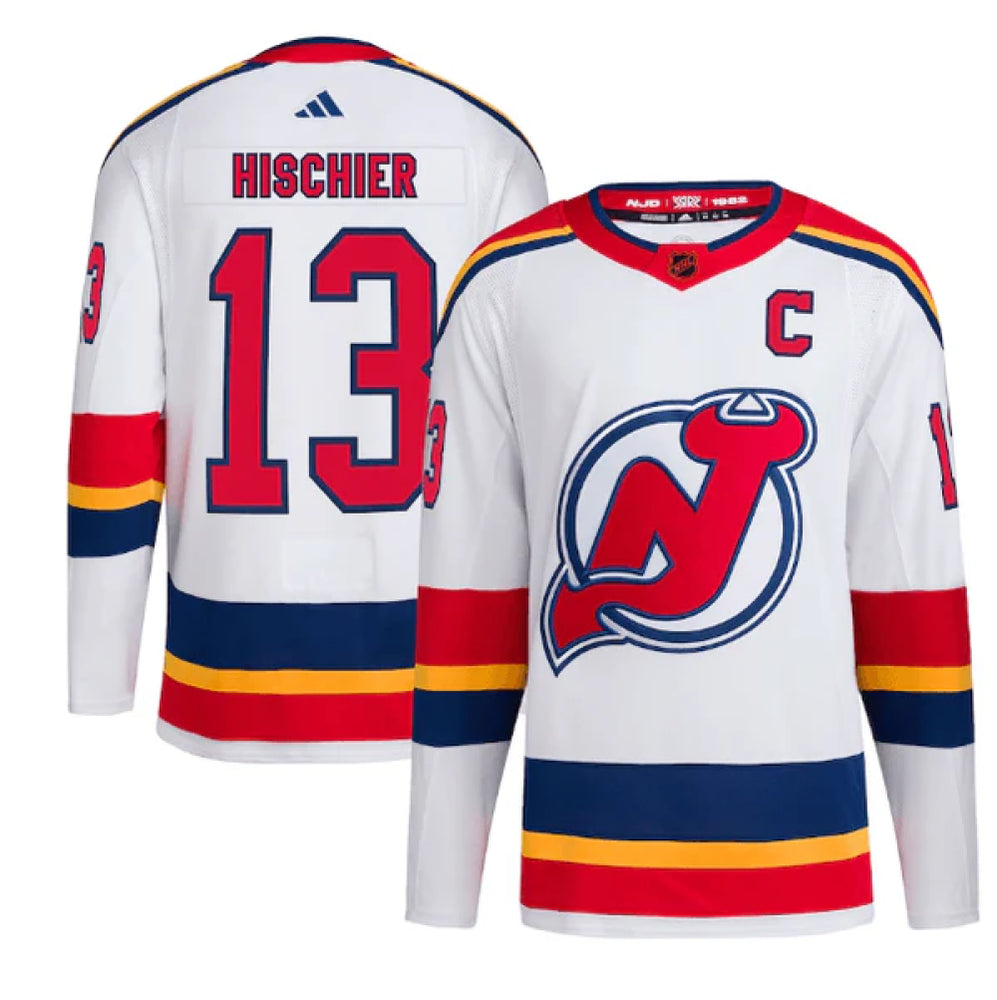 Jersey Fan New Jersey Devils White - Nico Hischier #13