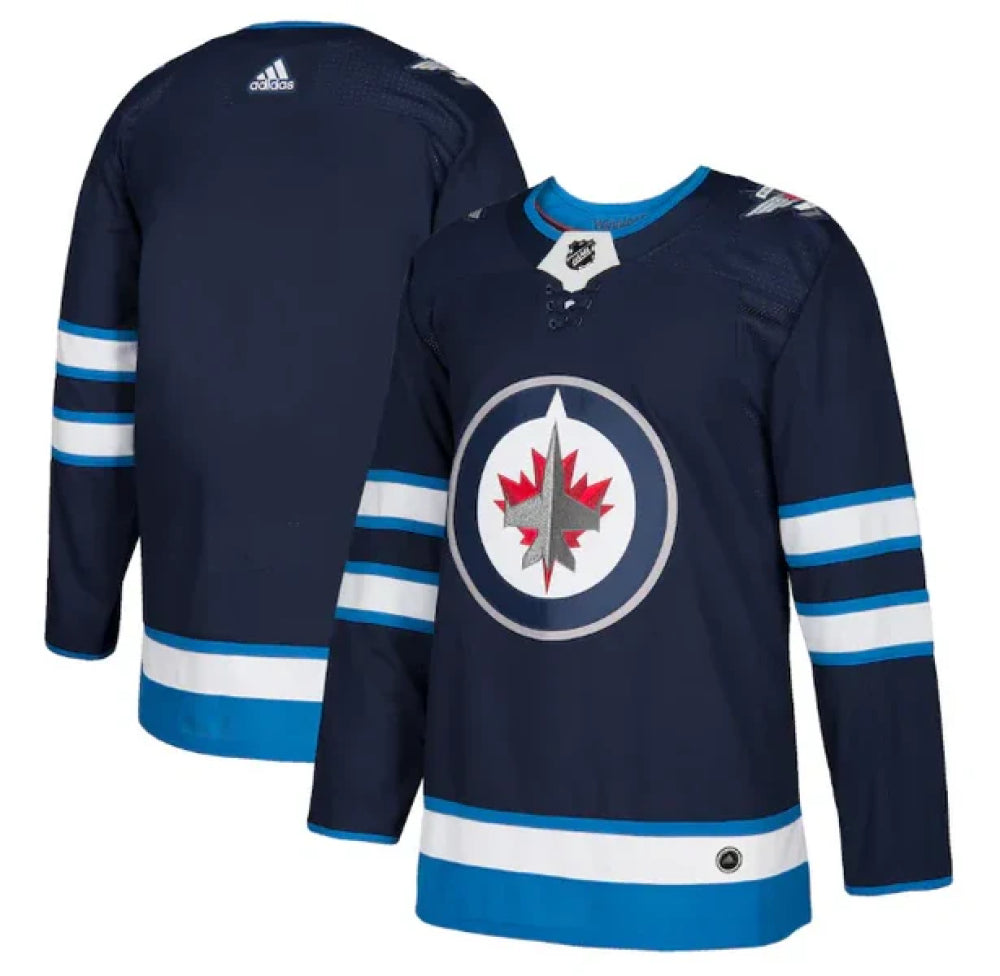 Jersey Fan Winnipeg Jets Navy Blue