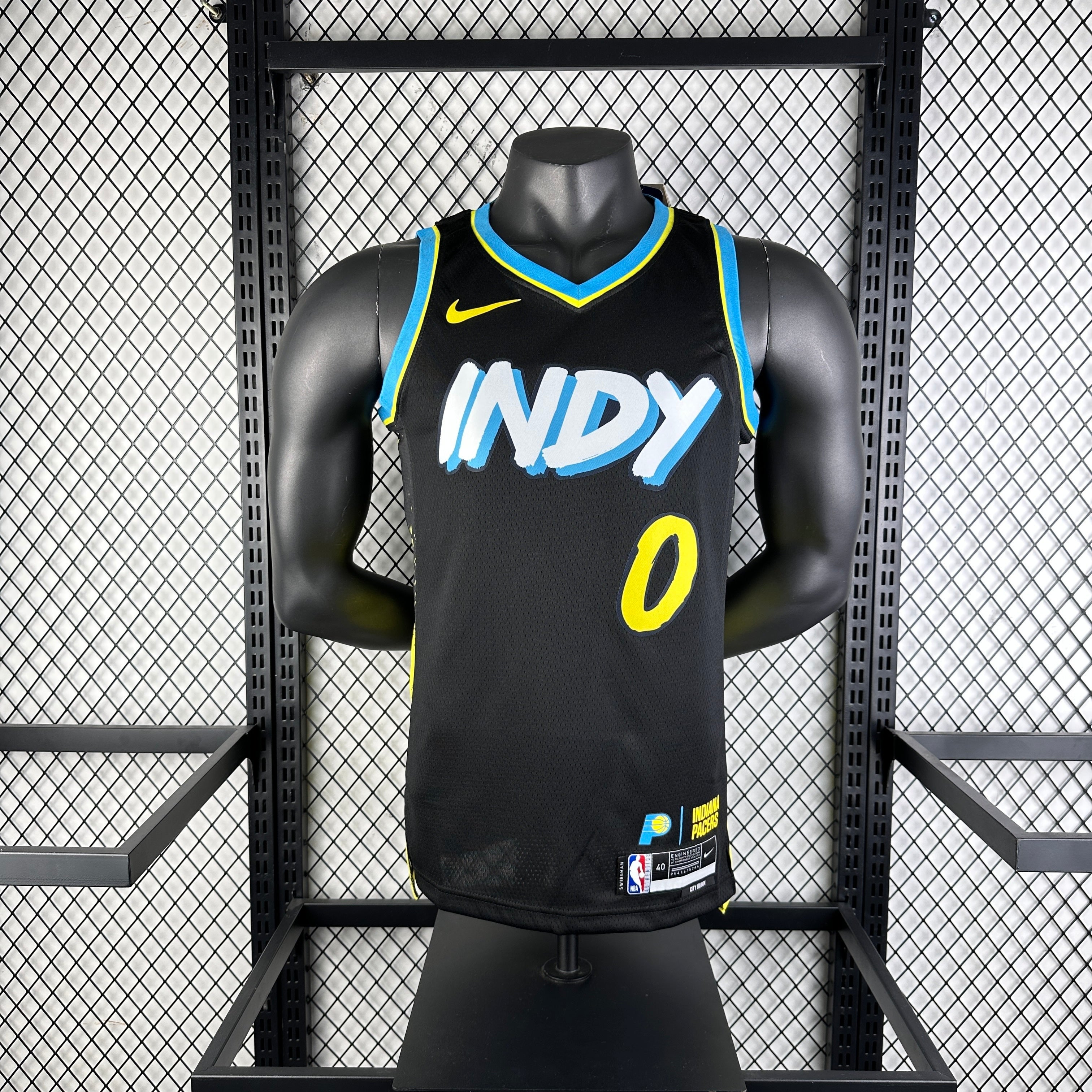 Swingman Jersey Indiana Pacers City Edition 23/24 - Tyrese Haliburton #0