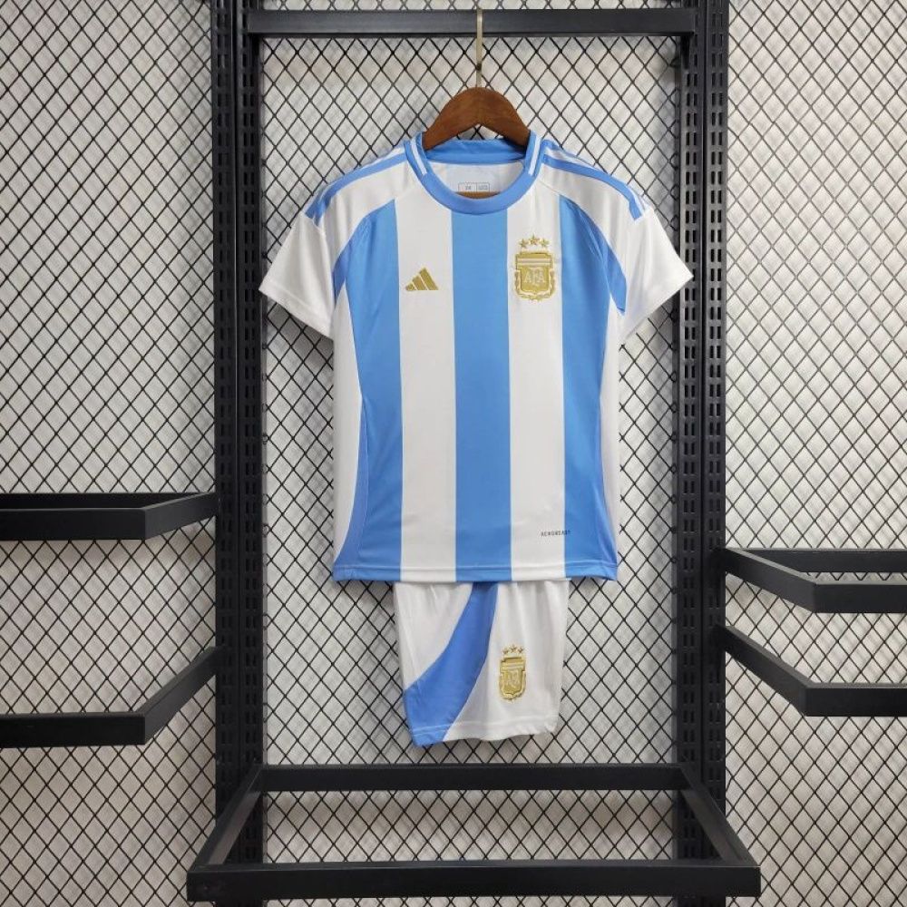 Kids Fan Jersey Argentina I 2024 - Adidas