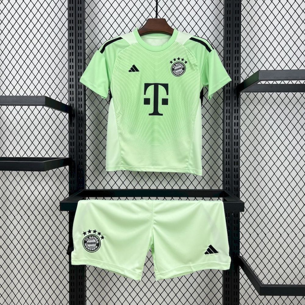Kids Fan Jersey Bayern Munich Goalkeeper I 25/26 - Adidas