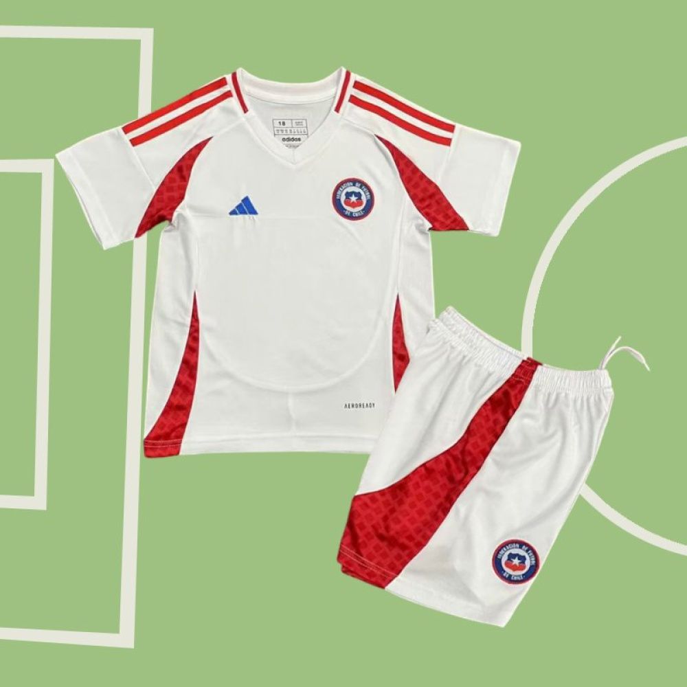Kids Fan Jersey Chile II 2024 - Adidas