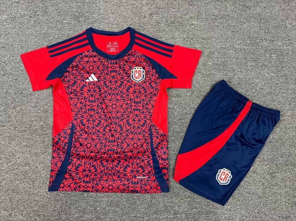 Kids Fan Jersey Costa Rica I 2024 - Adidas
