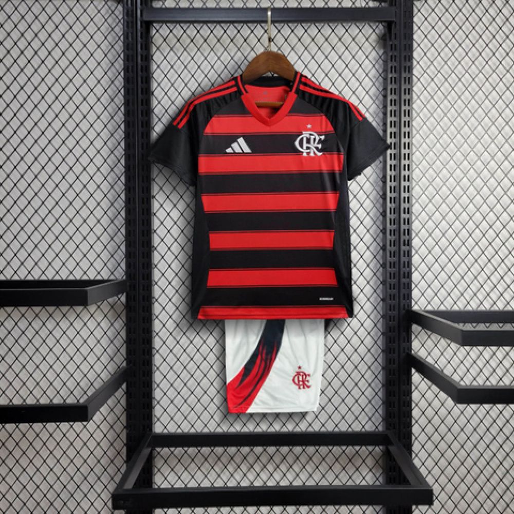 Kids Fan Jersey Flamengo I 25/26 - Adidas