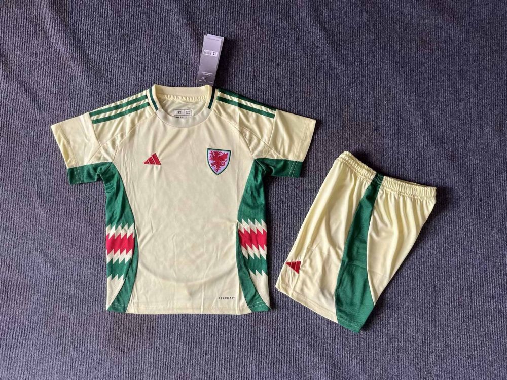 Kids Fan Jersey Wales II 2024 - Adidas