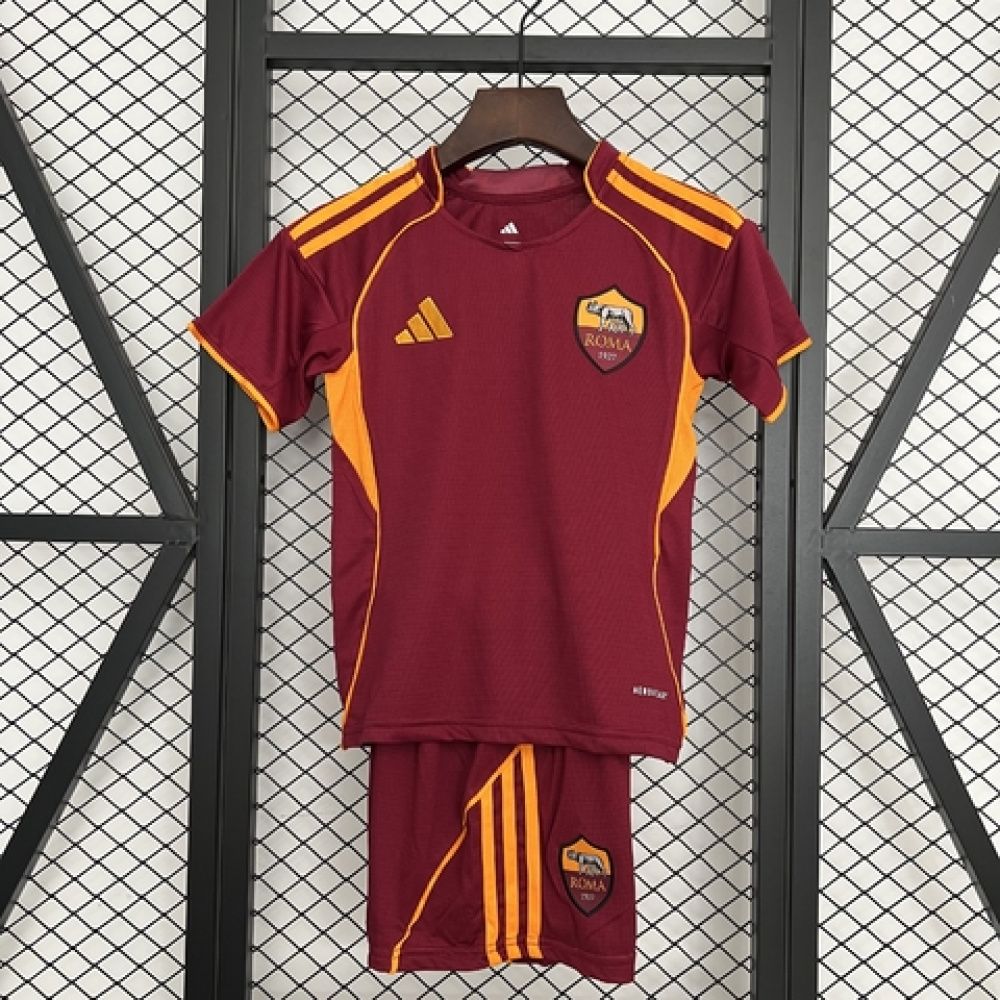 Kids Fan Jersey Roma I 25/26 - Adidas