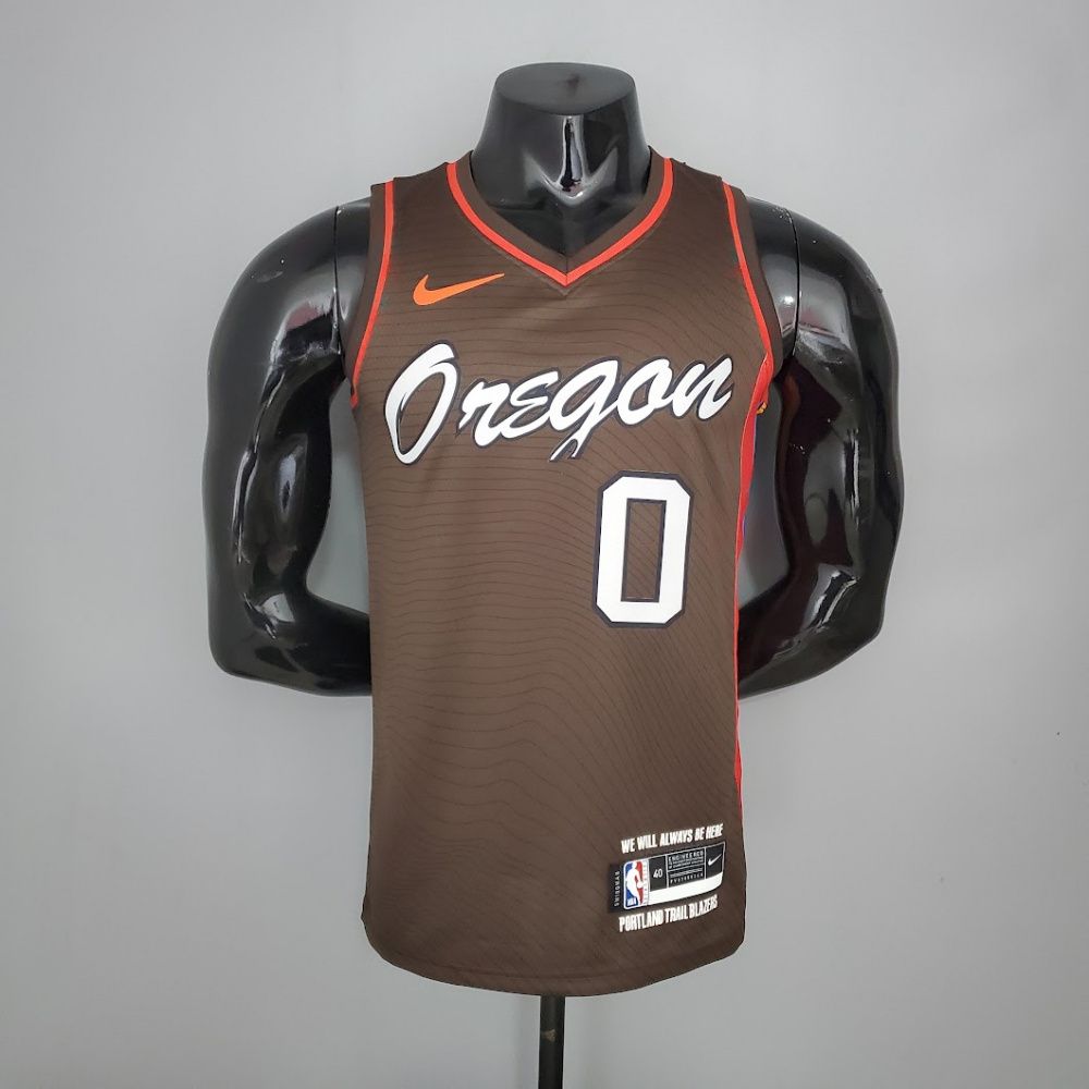 Swingman Jersey Blazer Portlands City Edition 21/22 - Damian Lillard #0