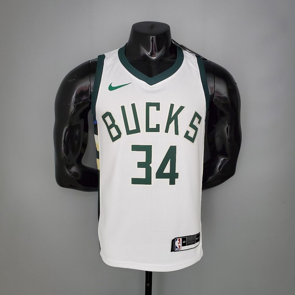 Swingman Jersey Milwaukee Bucks Association Edition 18/19 - Giannis Antetokounmpo #3