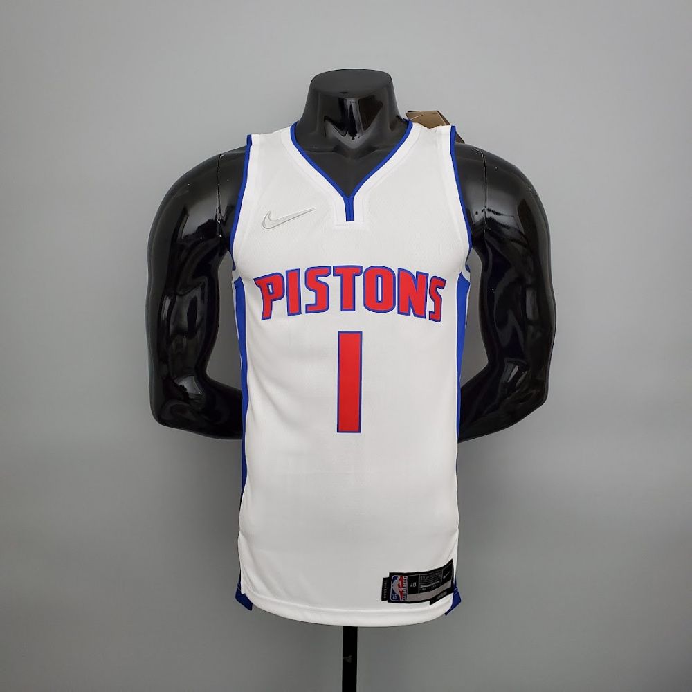 Swingman Jersey Detroit Pistons Association Edition 21/25 - Allen Iverson #1